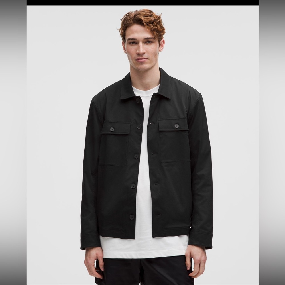 lululemon athletica Men's Black button-up Overshirt